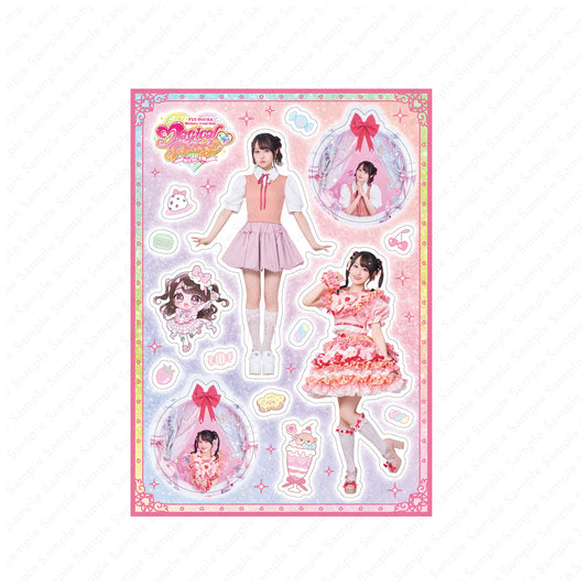 Sticker Sheet A (Live-action Yui-chan)